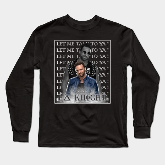 vintage la knight Long Sleeve T-Shirt by Kevindoa